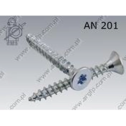 Screws Suitable for wood 5x20 AN201 zinc plated