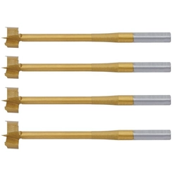 Twig drill set,, 4-piece 15, 18, 20, 22mm
