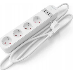 Faixa de energia Tesla Faixa inteligente Tesla 4+2+1 USB, USB-C