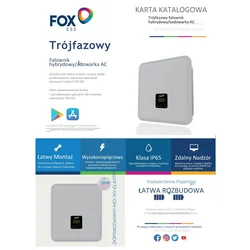 Falownik hybrydowy Fox Ess H3-5.0-E (trójfazowy)