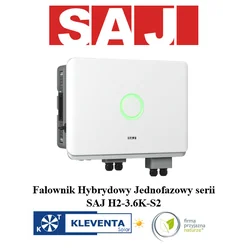 FALOWNIK HYBRYDOWY SAJ H2-3,6K-S2,1-fazowy  eSolar AIO3