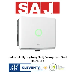 FALOWNIK HYBRYDOWY SAJ H2 -5K-T2  3-fazowy+ eSolar AIO3