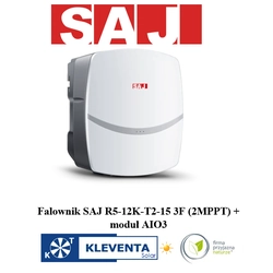 FALOWNIK inwerter SAJ 12kW, SAJ R5-12K-T2-15, 3 FAZA 2xMPPT+ moduł komunikacyjny eSolar AIO3 