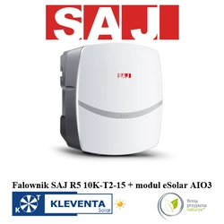 FALOWNIK inwerter SAJ R5 10kW, 3 FAZA (SAJ R5-10K-T2-15)+ moduł komunikacyjny eSolar AIO3 