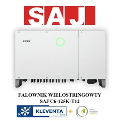 Falownik sieciowy SAJ C6-125K-T12 AFCI 3-FAZOWY, 12MPPT+moduł komunikacji eSolar AIO3 WiFi Ethernet 