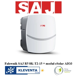 Falownik sieciowy SAJ R5-8K-T2-15 8000W, 3-fazowy+moduł komunikacyjny eSolar AIO3 ( WiFi+Ethernet) 