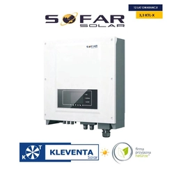 Falownik SOFAR 3,3 KTL-X, SOFAR SOLAR 3,3 kW+WIF/DC 