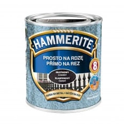 Farba Hammerite Prosto Na Rczem – kladivový efekt červený oxid 2,5L