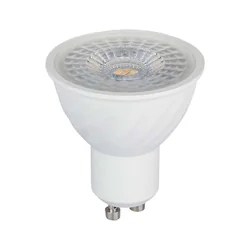 Faretti LED - GU10 Lente 110° - Samsung - IP20 - Bianco - 6 Watt - 445 Lumen - 4000K - 5 Anni