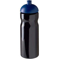 Sports bottle with dome cap H2O Base® 650 ml - Black / Blue