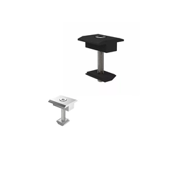 Photovoltaic panel fixing middle clamp