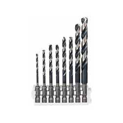 Bosch Impact Control hSS metal drill set, 1/4inch