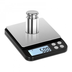 Kitchen table scale with 500g / 0.01g counting