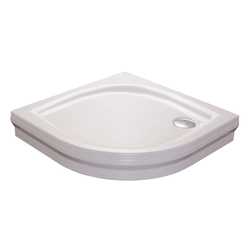 Acrylic shower tray Ravak Ellipso, 90 PAN white