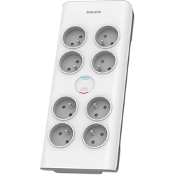 Philips SPN surge protection power strip 8 sockets 2 m white (1_784107)