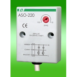 F&F automatas schodowy 220V 10A montaż natynkowy IP65 - ASO-220