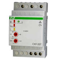 F&F Phase failure and unbalance relay 10A 1P 0,2-5sek 20-60V CKF-337