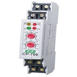 F&F Sprieguma uzraudzības relejs 1-fazowy 1P 16A 150-210V/230-260V AC CP-709