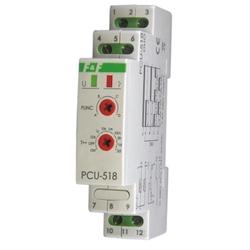 F&F Time relay with external time setting potentiometer - PCU-518 DUO