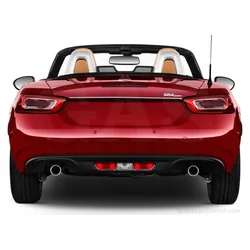 Fiat 124 Spider - Bande CHROME sur la trappe