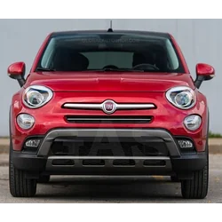 Fiat 500X — Chrome Strips Grill Chrome Dummy Bufer Tuning