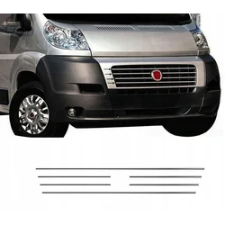 FIAT DUCATO - CHROME STRIPES CHROME on GRILL