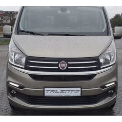 Fiat Talento - CHROME lišty na figuríně GRILL