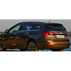 Fiat TIPO Kombi CHROME lišty OKNÁ BOČNÉ DVERE