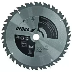 FIERAstrau Circular PENTRU LEMN CU CARBUR DEDRA HL35024 24 DINTI, ŚR.350X30MM, LIMITARE DE ALIMENT, WIDIA