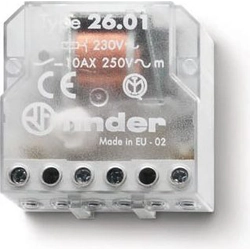 Finder Бистабилно реле 1Z 10A 230V AC (26.01.8.230.0000)