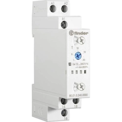 Finder Multi-function time relay AI, DI, SW, BE, CE, DE 1P 16A 250V 0,1s - 20h (80.01.0.240.0000)