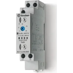 Finder Przekaźnik czasowy 1Z 1A 24-240V AC/DC 0,1s-24h wielofunkcyjny AI, DI, SW, BE, CE, DE