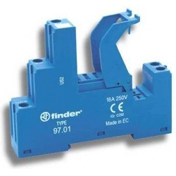 Finder Socket за серия 46.61 на DIN шина (97.01SPA)