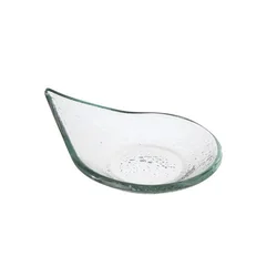 Fingerfood Rain Drop Dish 80x100 mm Transparent