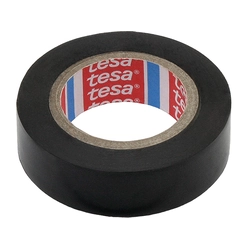 Fita adesiva TESA 20m/19mm PVC, PRETA