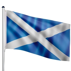 FLAGMASTER Mástil con bandera, Escocia, 650 cm