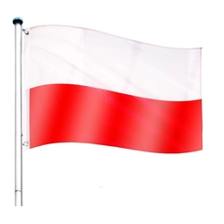 Flagstang - polsk flag - 6,50 m
