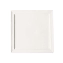 Flat square plate dia. 24 cm CLSP24