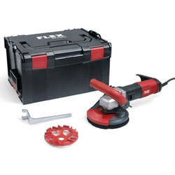 Flex LDE 16-8 125 R Kit E-Jet elektrisk betongslipmaskin 230 V | 1600 W | 125 mm | 4500 till 7800 RPM | i L-Boxx