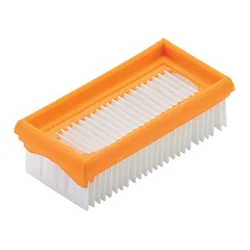 Flex pleated filter for vacuum cleaners