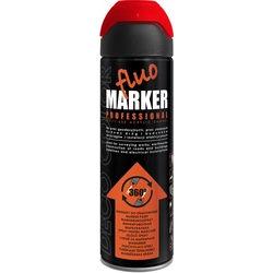 FLUOMARKEERVERNIS VOOR MARKERING 500ML ROOD