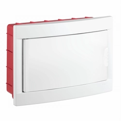 Flush-mounted 12-module distribution board (1x12) IP40 white door Viko Panasonic