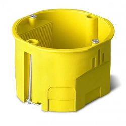 Flush-mounted box PK-60f , for plasterboard walls, self-extinguishing