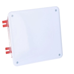 Flush-mounted lightning protection connector box 208x208