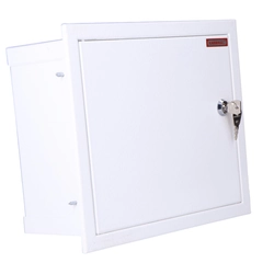 Flush-mounted switchgear RP-12-P with lock, space for 12 type s protectionIP 30