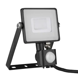 Focos LED giratorios con sensor PIR - Samsung - IP65 - Negro - 30W - 2400 Lúmenes - 3000K - 5 Años