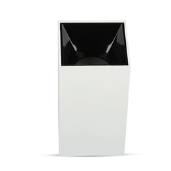 Focos LED - Luminarias de superficie - GU10 - IP20 - Blanco+Negro - N.º de modelo: - VT-882-B