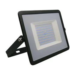 Focos LED negros - Serie E - IP65 - 100W - 8700 Lúmenes - 4000K