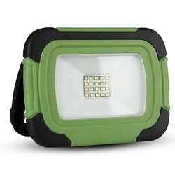 Focos LED recargables - Samsung - Verde+Negro - IP44 - 10W - 700 Lúmenes - 4000K