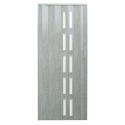 Folding doors 005S-61-90 concrete mat 90 cm